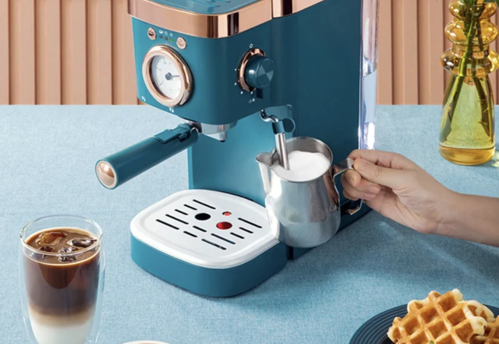 how to steam milk espresso machine