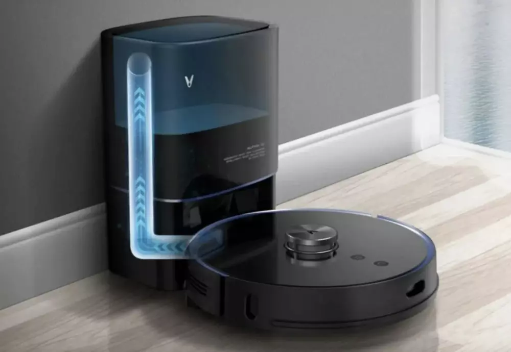 robot vacuum with self cleaning mop